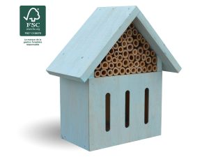Hôtel à insectes Azurea H20 cm FSC® certifié 100% - AIC International