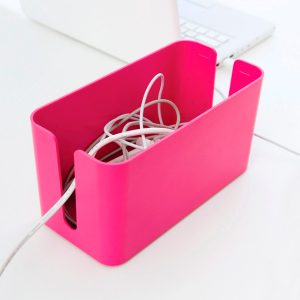 Hide cable box in Pink