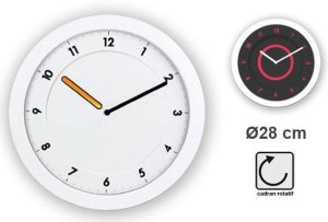 Ultra slim clock Svelt Ø28cm - AIC International