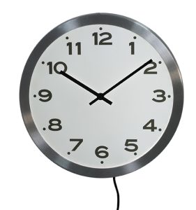 Lighting RC clock  Ø33 cm