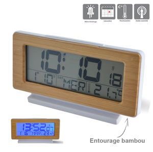Alarm clock RC with automatic lighting - AIC International
