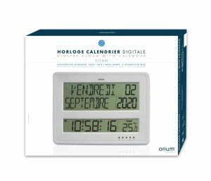 Digital RC clock with calendar