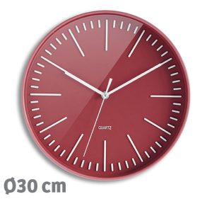 Horloge Atoll 30cm – Brique