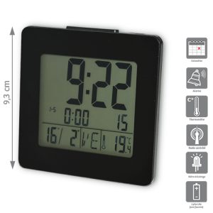 Digital alarm clock Flip flap RC - AIC International