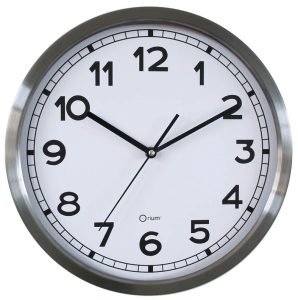 Basic metal clock Ø34 cm - AIC International