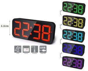 LED alarm clock PIXEL - AIC International
