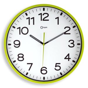 Horloge silencieuse Ø30cm anis - AIC International