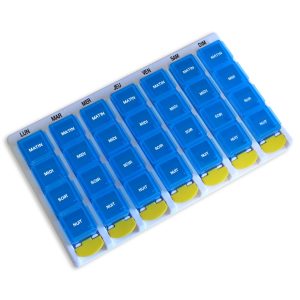 Daily tablet organizer 4 compartments - AIC International