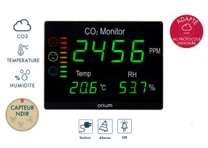 Master CO2 air quality monitor Quaelis 12 - AIC International