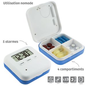 Electronic Pill Box 4 compartments - AIC International