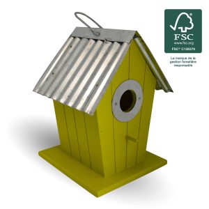 Wood birdhouse Joan FSC® certified 100% - AIC International