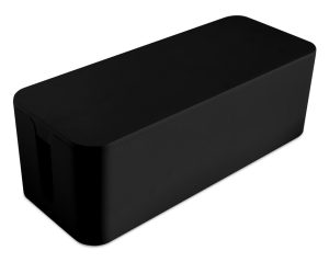 Hide cable XL box in black - AIC International