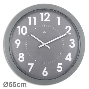 Giant quartz clock Ø60cm Silver - AIC International