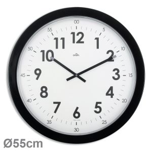 Giant quartz clock Ø60cm Silver - AIC International