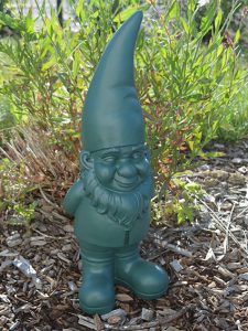 Garden Gnome Raphi – green 40 cm
