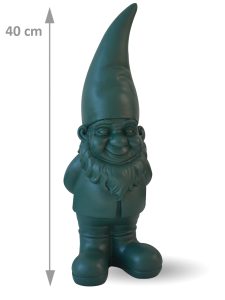 Garden Gnome Raphi – green 40 cm
