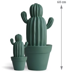 Cactus d’extérieur Yuma vert d’eau 60 cm - AIC International
