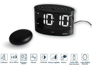 Blanco vibrating alarm clock - AIC International