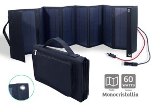 Folding Monochristallin Solar panel 60W - AIC International