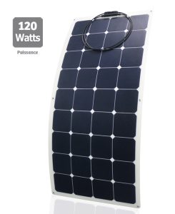 Semi-flexible sunpower Solar panel 120W