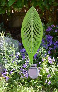 Pamela solar light leaf H50 cm