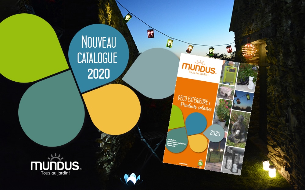 Mundus®, découvrez le nouveau catalogue Jardin 2020