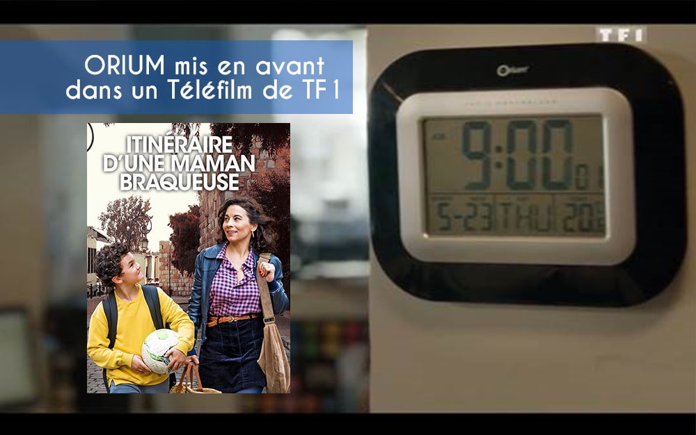 Une horloge Orium® mise à l’honneur sur TF1!