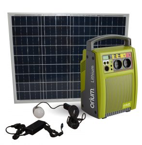 batterie autonome à recharge solaire